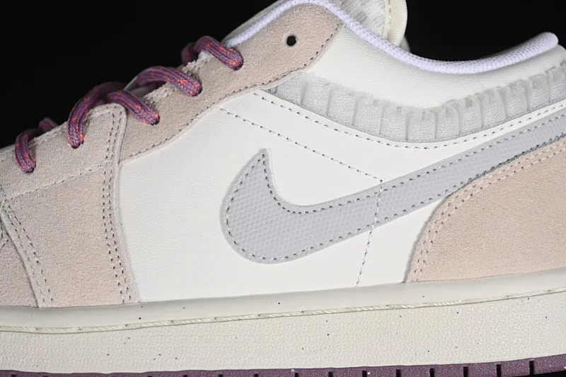 All Categories Air Jordan Jordan Series Basketball Shoes Air Jordan 1 Low Air Jordan 1 Low AJ1 Joe 1 Taro Sweetheart Low-top Retro Cultural Casual Shoes FQ8094-100